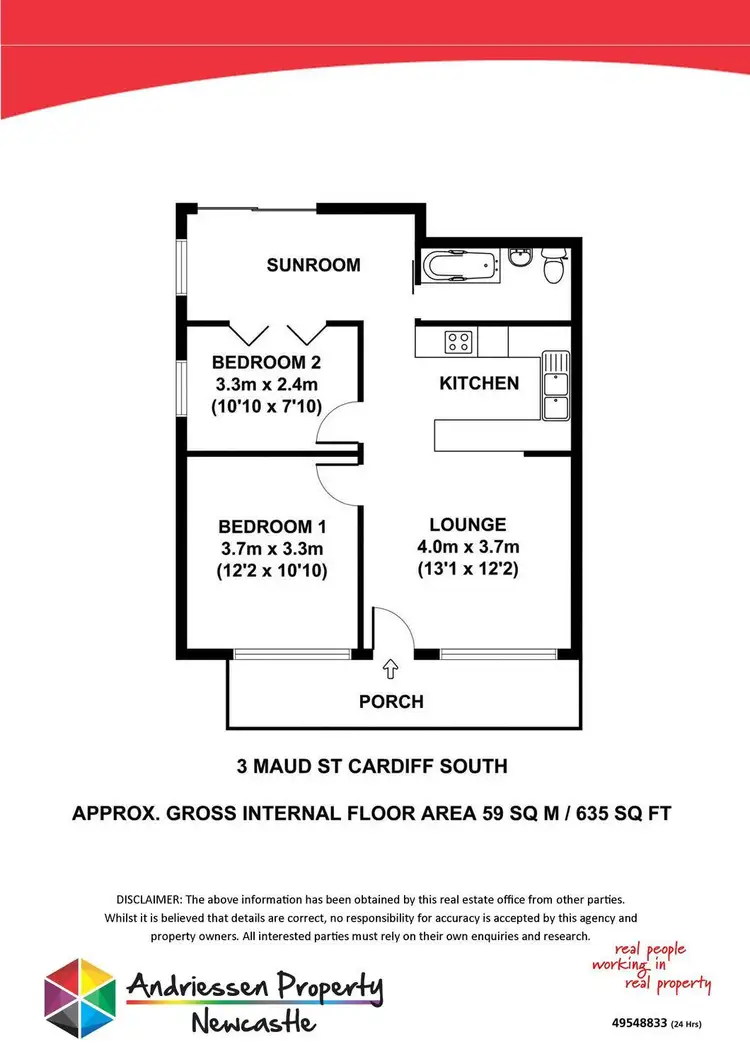 Floorplan of Homely house listing, Address available on request