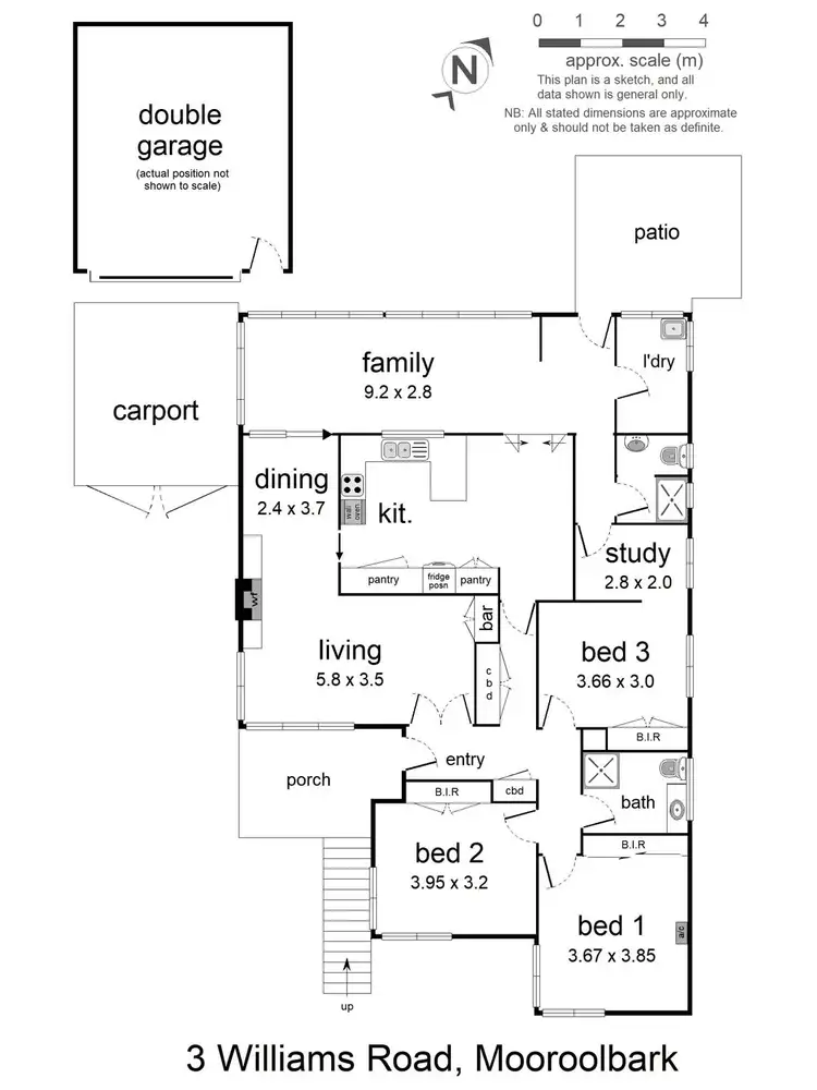 Floorplan of Homely house listing, 3 Williams Road, Mooroolbark VIC 3138