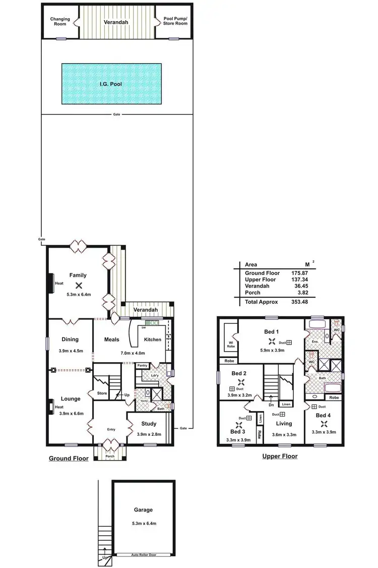 Floorplan of Homely house listing, 18 Bagot Street, Glen Osmond SA 5064