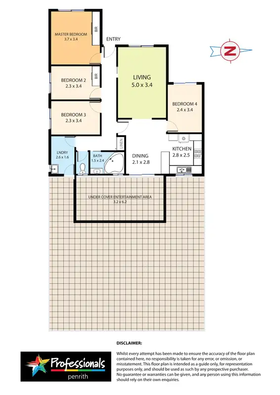Floorplan of Homely house listing, 13 Wagner Place, Cranebrook NSW 2749