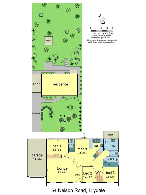 Floorplan of Homely house listing, 54 Nelson Road, Lilydale VIC 3140