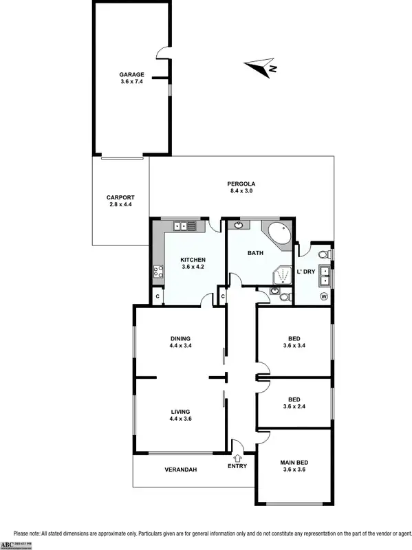 Floorplan of Homely house listing, 9 Clarke Street, Bass Hill NSW 2197