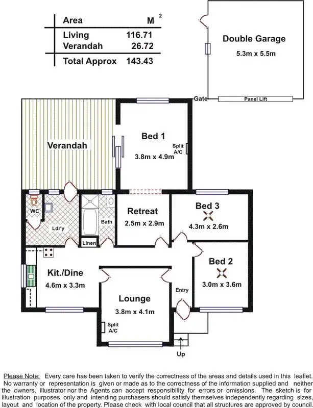 Floorplan of Homely house listing, 371 Bridge Road, Para Hills SA 5096