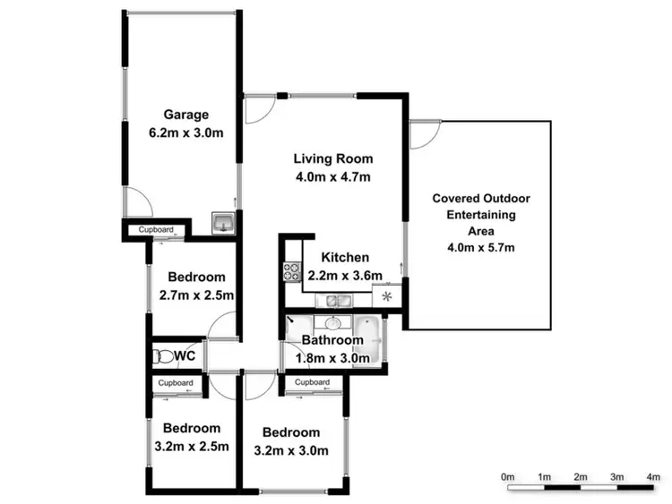 Floorplan of Homely house listing, 12 Seahorse Place, Ballina NSW 2478
