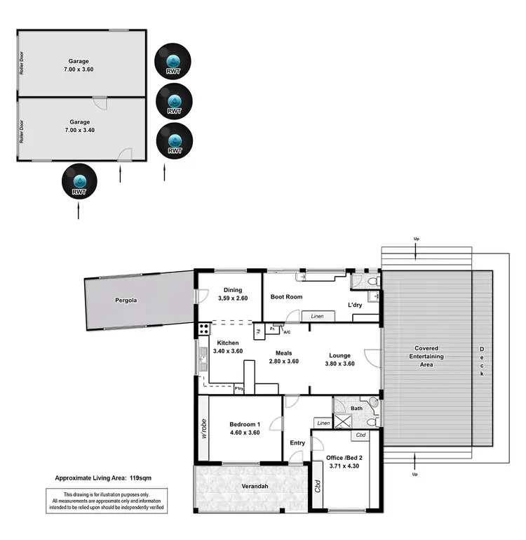 Floorplan of Homely rural property listing, 618 Deep Creek Road, Tooperang SA 5255