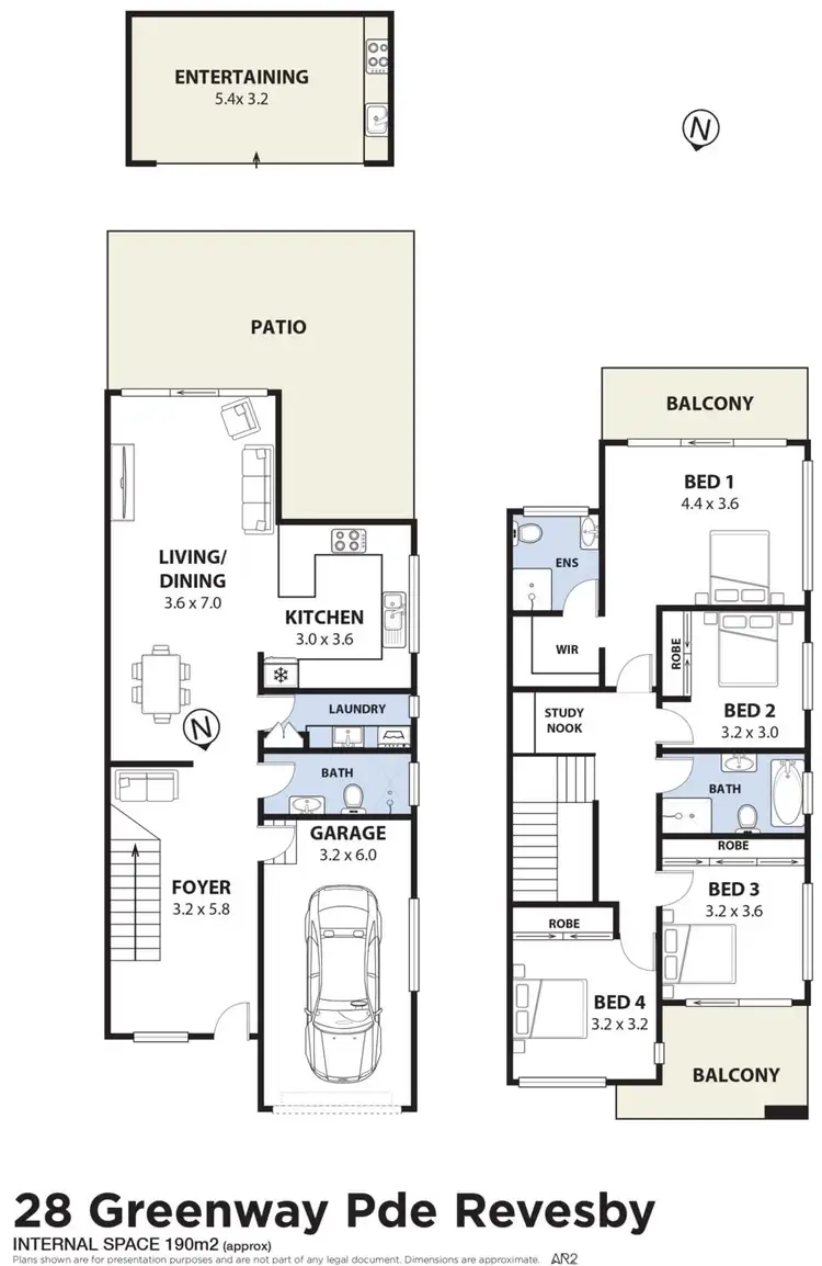 Floorplan of Homely semi-detached listing, 28 Greenway Parade, Revesby NSW 2212