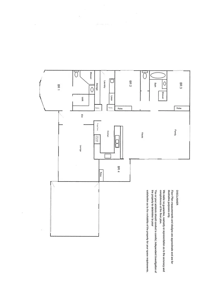 Floorplan of Homely house listing, 14 St Andrews Drive, Cabarita VIC 3505