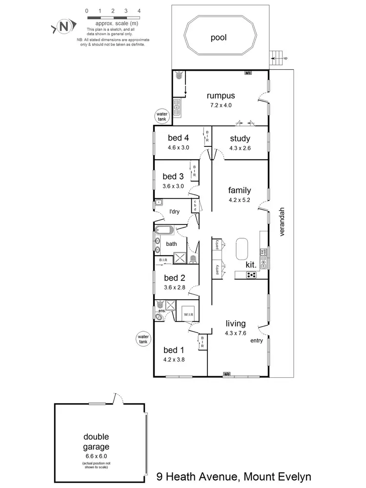 Floorplan of Homely house listing, 9 Heath Avenue, Mount Evelyn VIC 3796