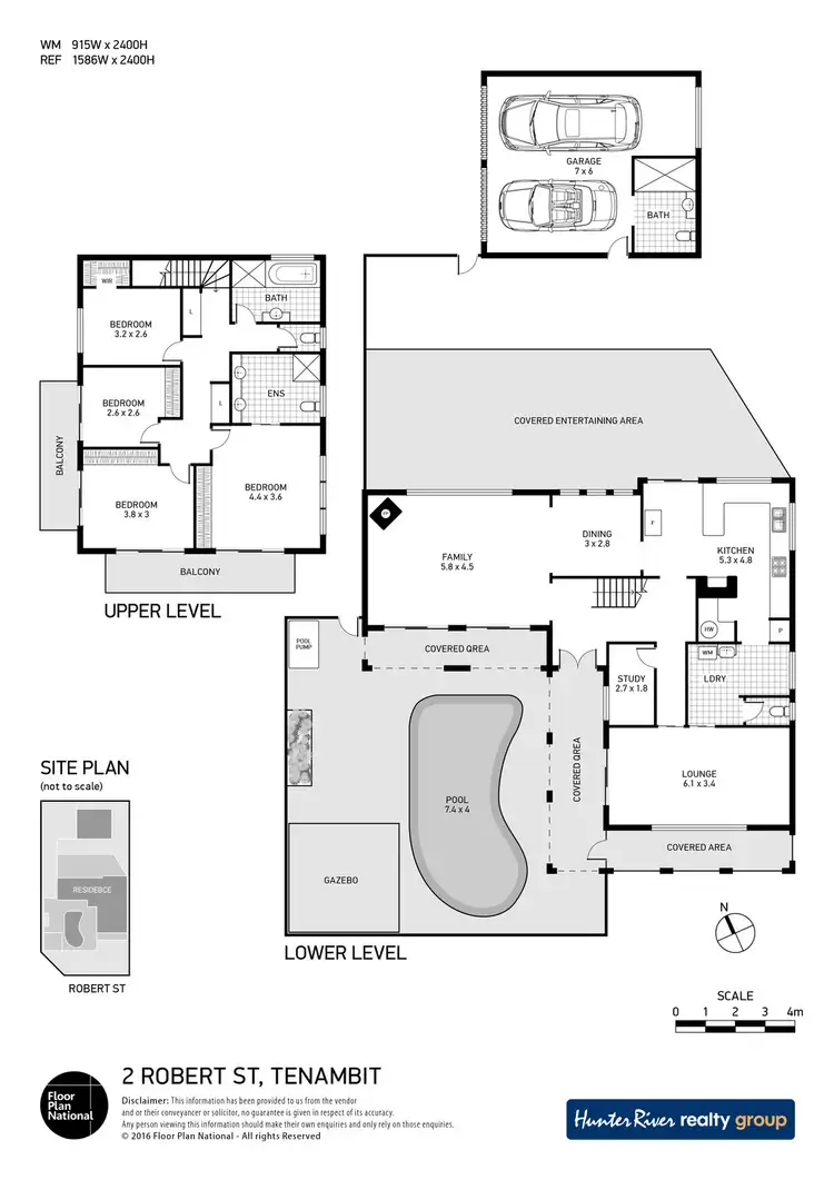 Floorplan of Homely house listing, 2 Robert Street, Tenambit NSW 2323