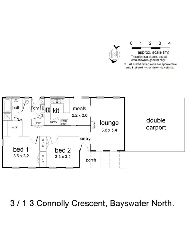 Floorplan of Homely house listing, 3/1-3 Connolly Crescent, Bayswater North VIC 3153