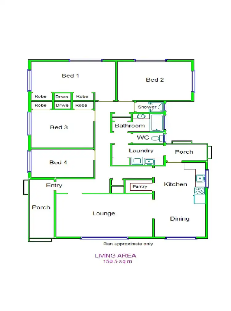 Floorplan of Homely house listing, 171 Balaclava Road, Shepparton VIC 3630