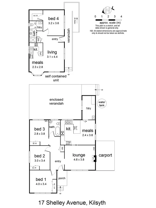 Floorplan of Homely house listing, 17 Shelley Avenue, Kilsyth VIC 3137