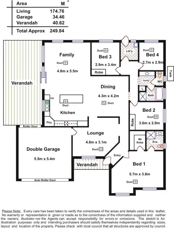 Floorplan of Homely house listing, 19 Golden Circuit, Parafield Gardens SA 5107