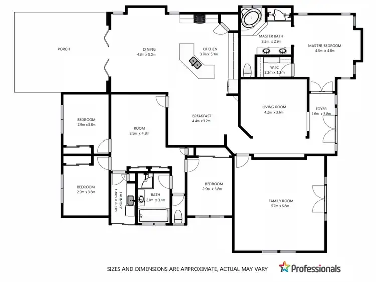 Floorplan of Homely house listing, 82 St Covet Court, Jimboomba QLD 4280