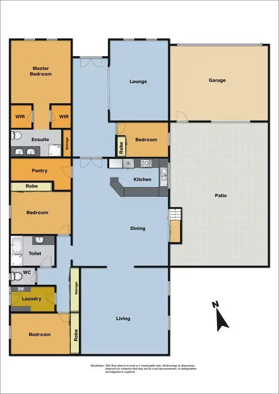 Floorplan of Homely house listing, 19 Trumpington Terrace, Attwood VIC 3049