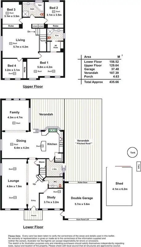 Floorplan of Homely house listing, 6 Bellevue Circuit, Gulfview Heights SA 5096