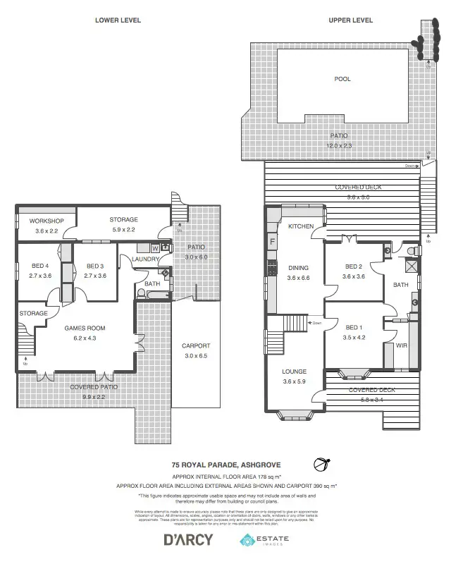 Floorplan of Homely house listing, 75 Royal Parade, Ashgrove QLD 4060