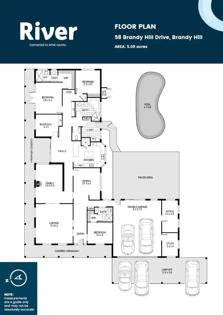 Floorplan of Homely rural property listing, 58 Brandy Hill Drive, Brandy Hill NSW 2324