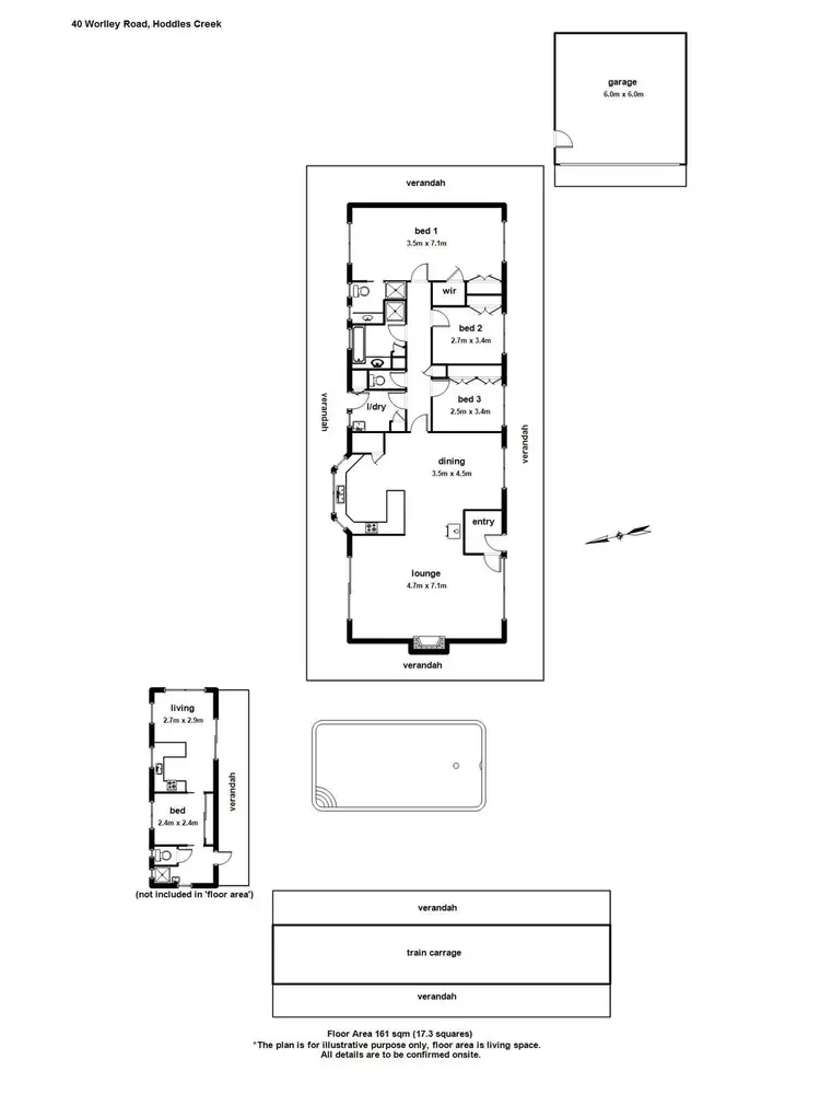 Floorplan of Homely house listing, 40 Worlley Road, Hoddles Creek VIC 3139