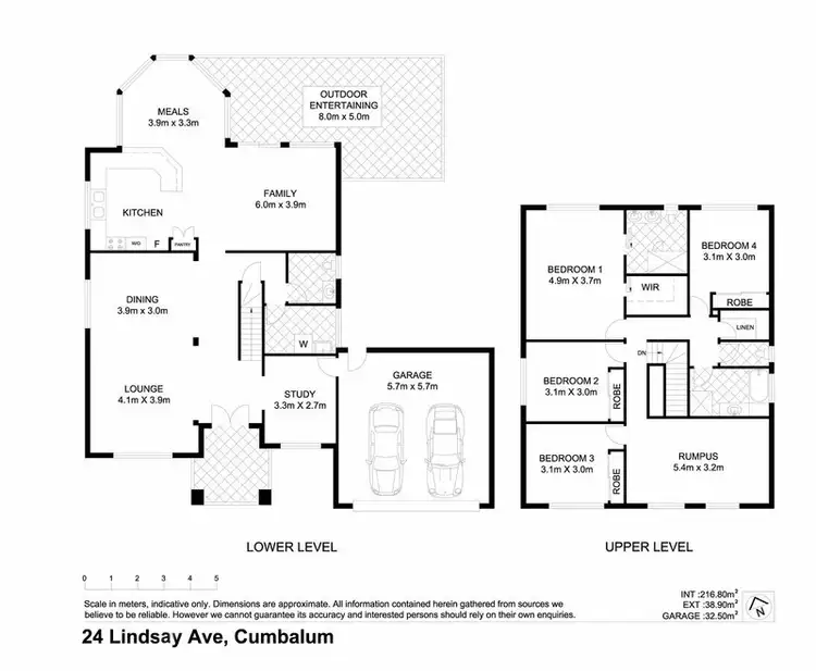 Floorplan of Homely house listing, 24 Lindsay Avenue, Cumbalum NSW 2478