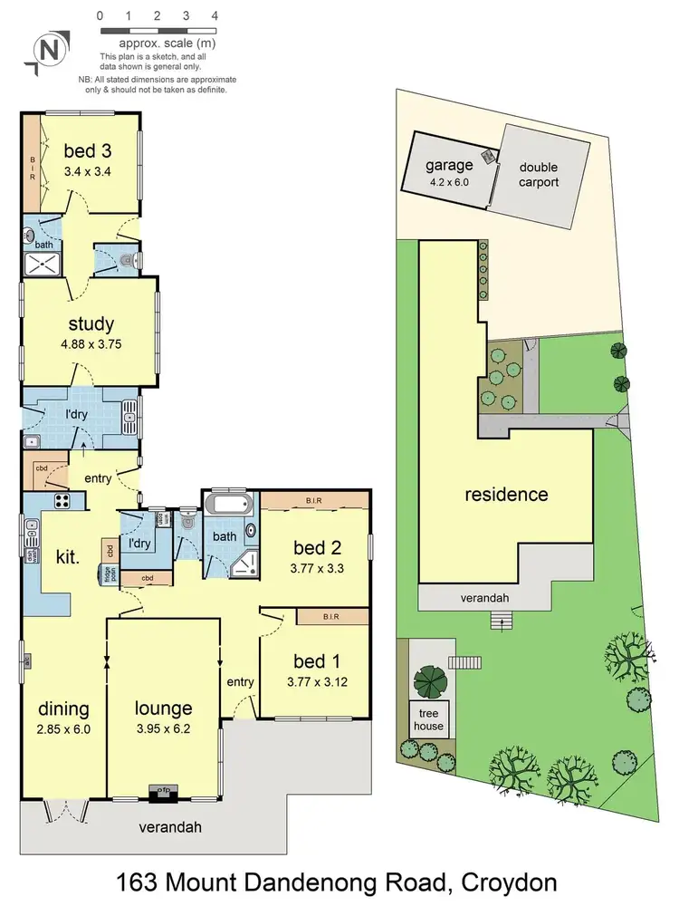 Floorplan of Homely house listing, 163 Mount Dandenong Road, Croydon VIC 3136