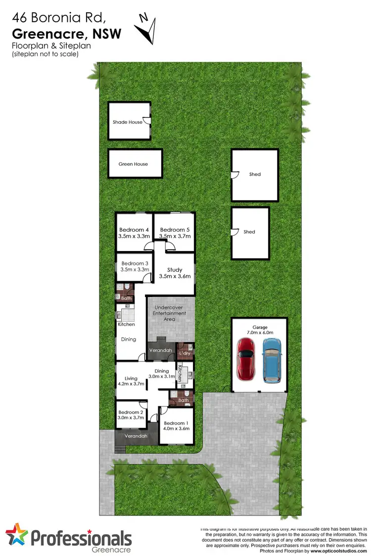 Floorplan of Homely house listing, 46 Boronia Road, Greenacre NSW 2190