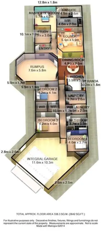 Floorplan of Homely house listing, 6 Jenny Lane, Myrtleford VIC 3737