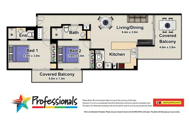 Floorplan of Homely unit listing, 10/75 Moore Street, Trinity Beach QLD 4879