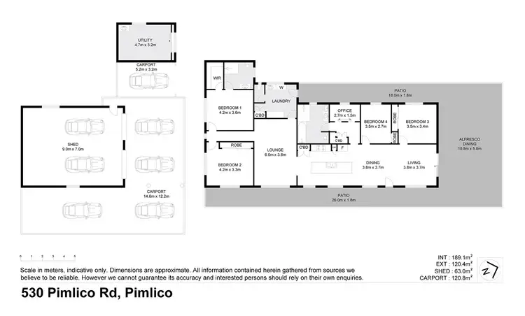 Floorplan of Homely house listing, 530 Pimlico Road, Pimlico NSW 2478