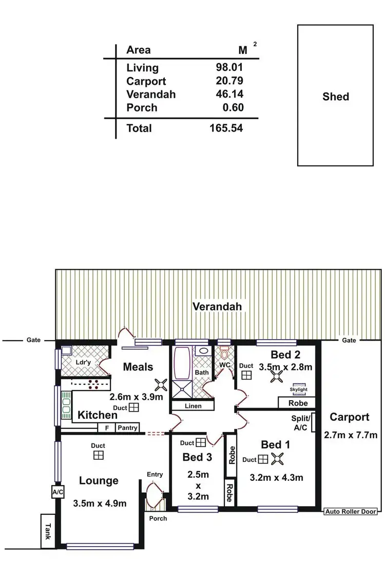 Floorplan of Homely house listing, 6 Clare Avenue, Athelstone SA 5076