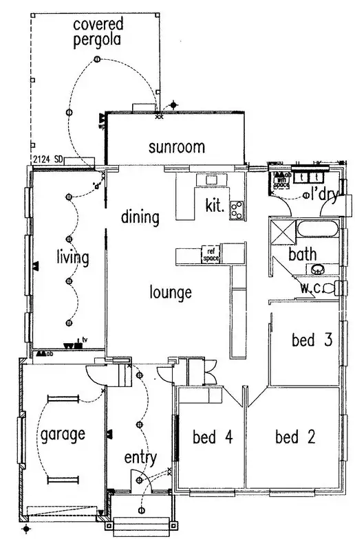 Floorplan of Homely house listing, 9 Norlyn Avenue, Ballina NSW 2478