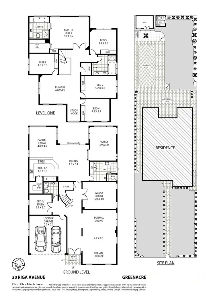 Floorplan of Homely house listing, 30 Riga Avenue, Greenacre NSW 2190
