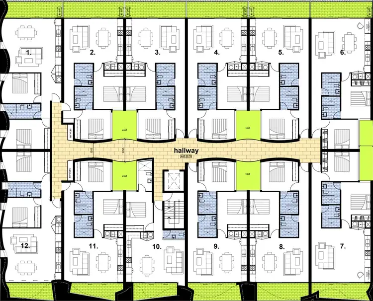 Floorplan of Homely apartment listing, Address available on request
