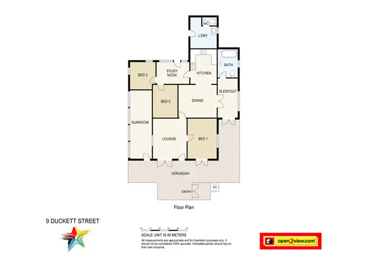 Floorplan of Homely house listing, 9 Duckett Street, Beaudesert QLD 4285