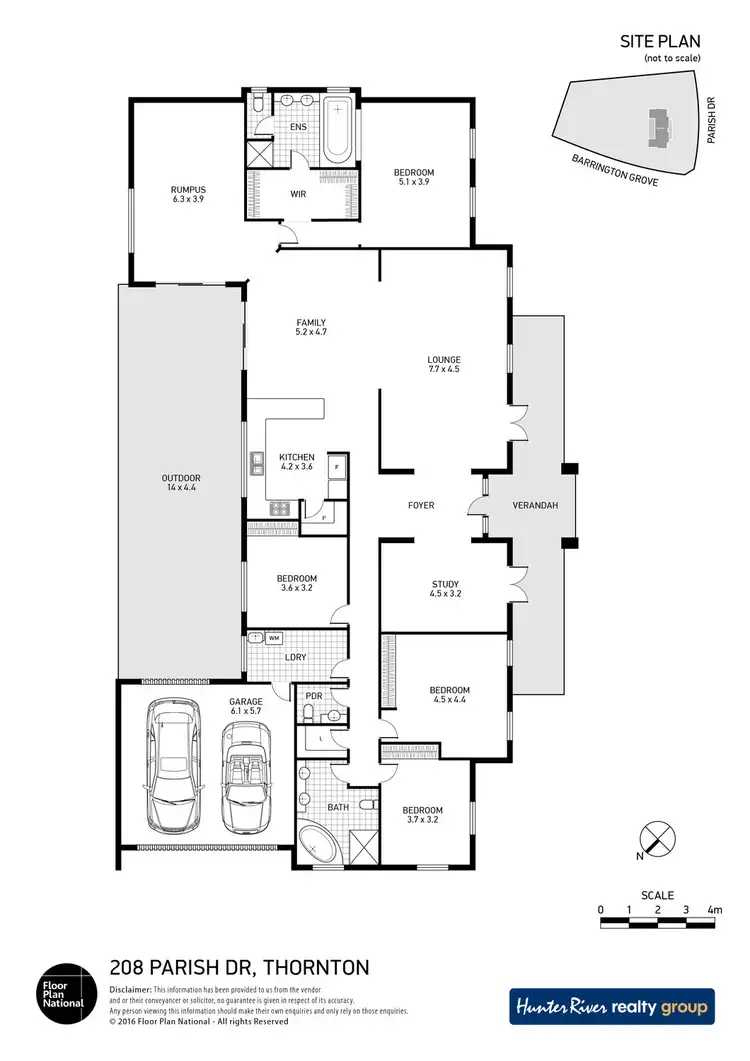 Floorplan of Homely house listing, 208 Parish Drive, Thornton NSW 2322
