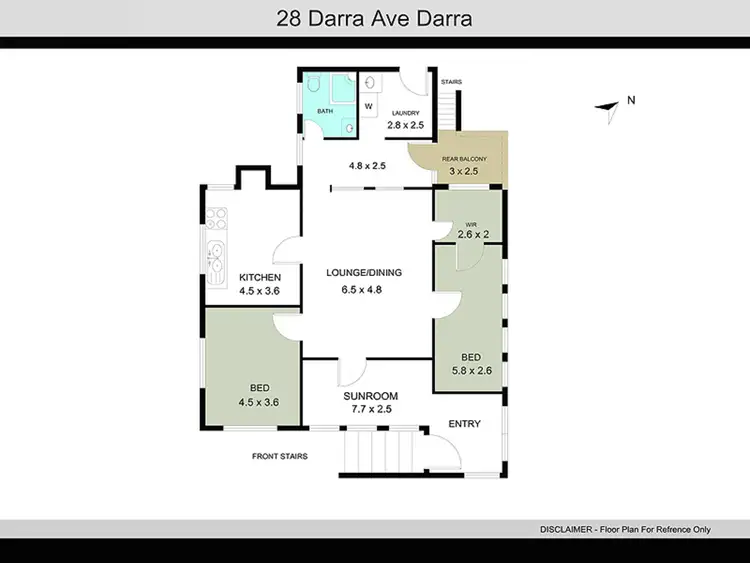 Floorplan of Homely house listing, 28 Darra Avenue, Darra QLD 4076