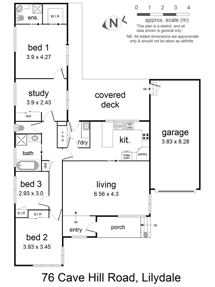 Floorplan of Homely house listing, 76 Cave Hill Road, Lilydale VIC 3140