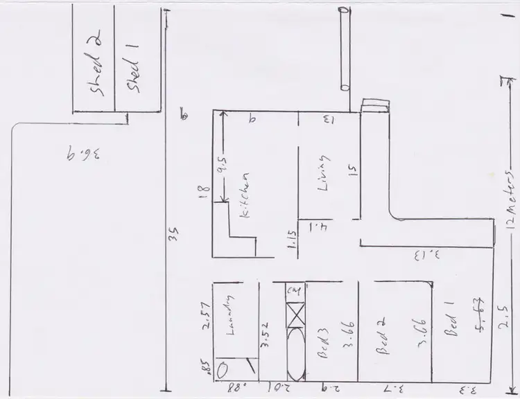 Floorplan of Homely house listing, 7 Richardson Grove, Mildura VIC 3500