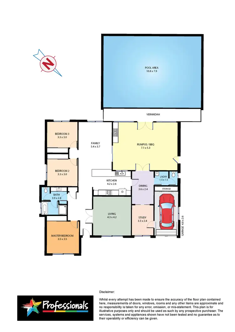 Floorplan of Homely house listing, 41 Swallow Drive, Erskine Park NSW 2759