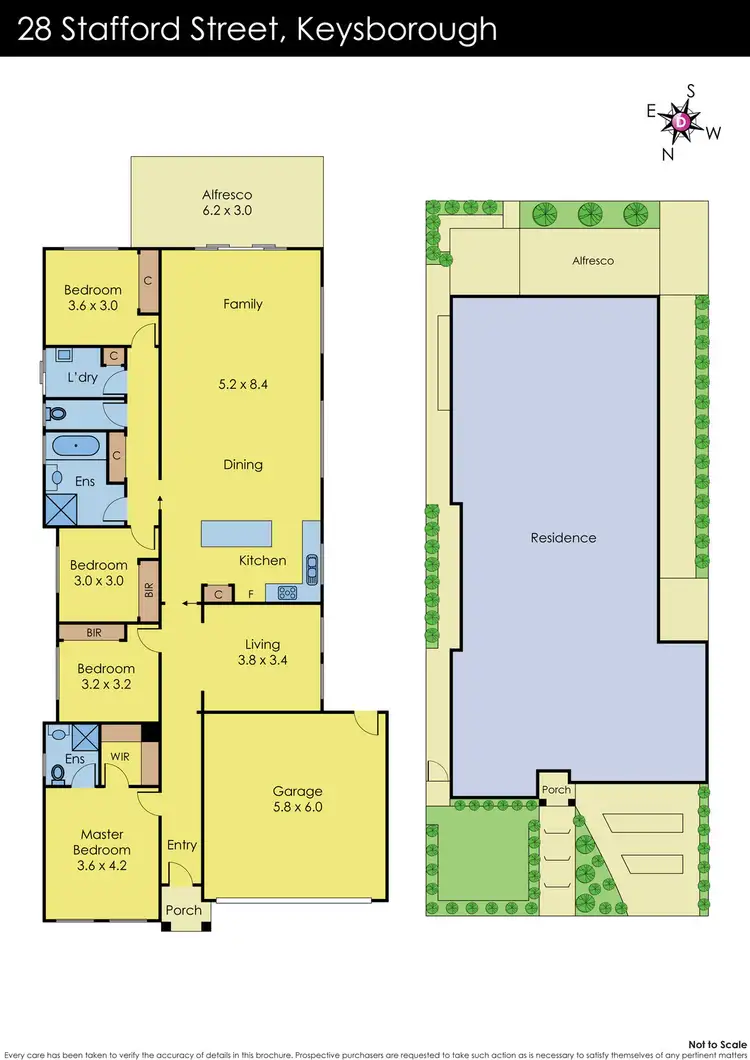 Floorplan of Homely house listing, 28 Stafford Street, Keysborough VIC 3173
