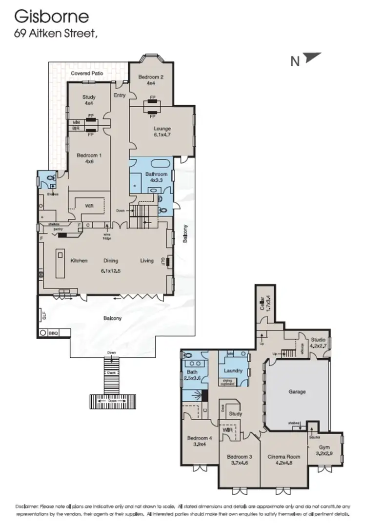 Floorplan of Homely house listing, 69 Aitken Street, Gisborne VIC 3437