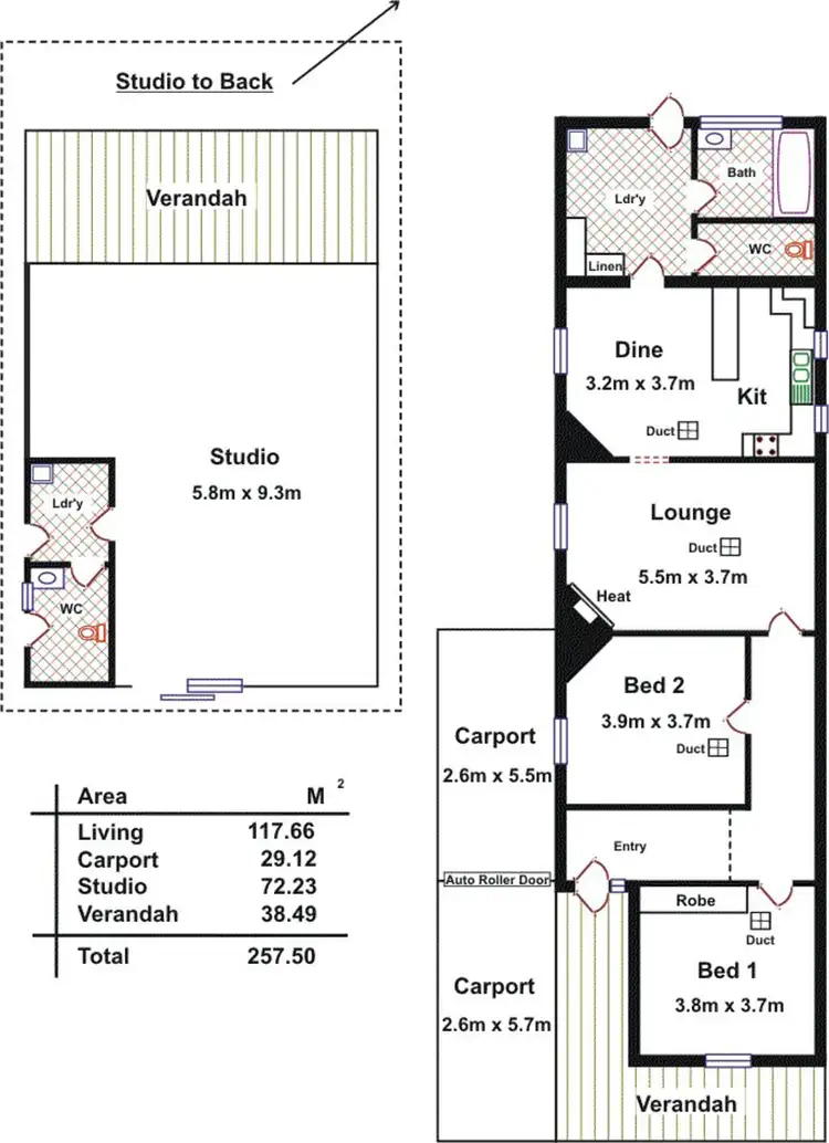 Floorplan of Homely house listing, 23 Ballara Street, Mile End SA 5031