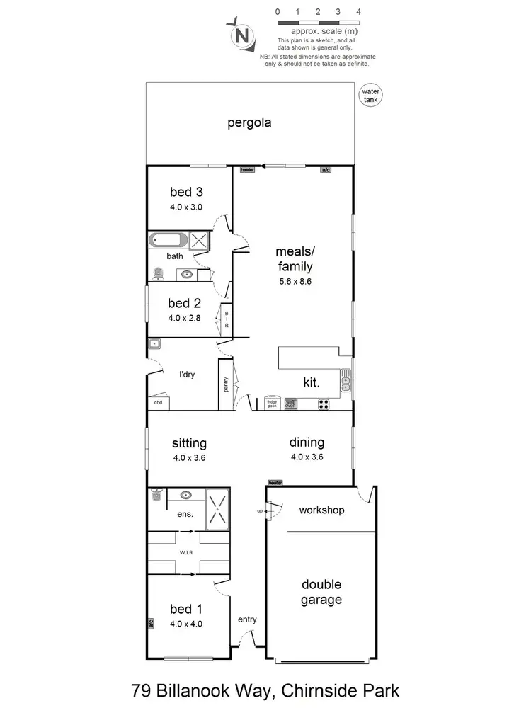 Floorplan of Homely house listing, 79 Billanook Way, Chirnside Park VIC 3116