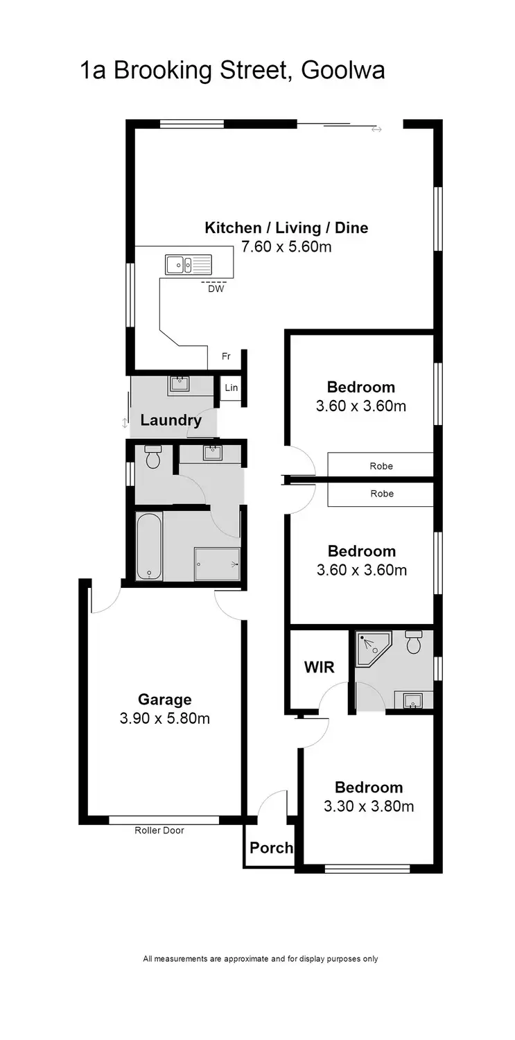 Floorplan of Homely house listing, 1A Brooking Street, Goolwa SA 5214