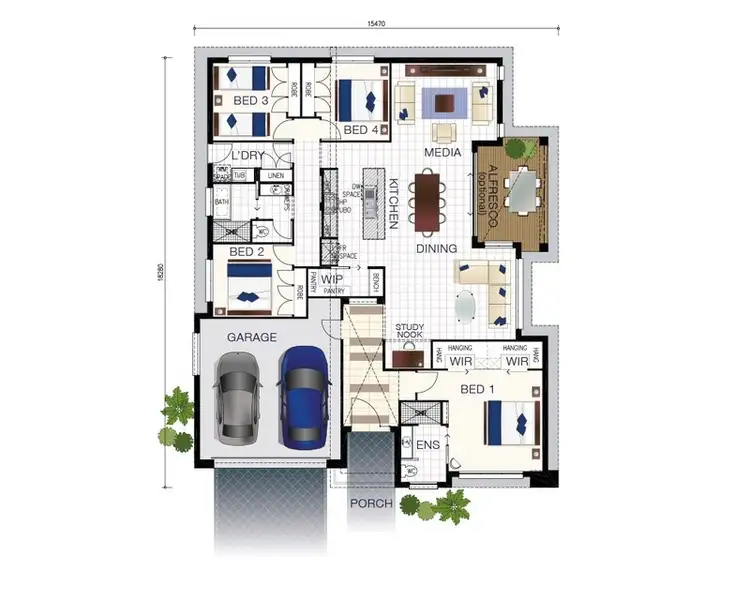Floorplan of Homely house listing, 11 Dongola Street, Durack QLD 4077