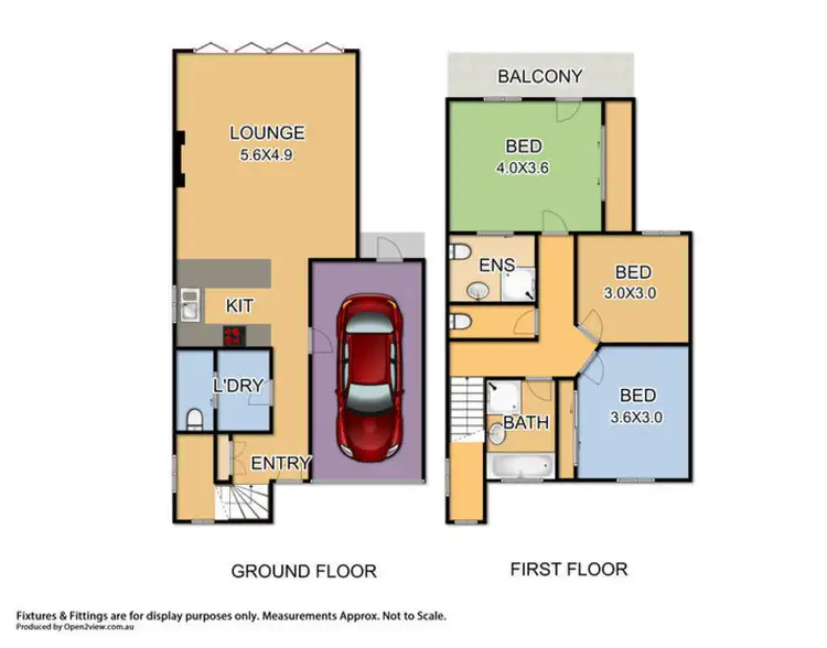 Floorplan of Homely townhouse listing, 6/18 Pinoak Drive, Yarra Glen VIC 3775