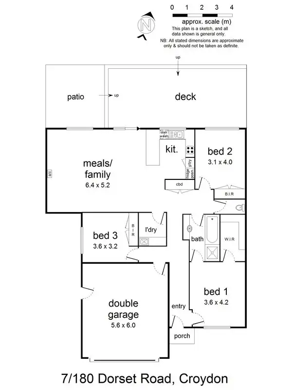 Floorplan of Homely house listing, 7/180 Dorset Road, Croydon VIC 3136