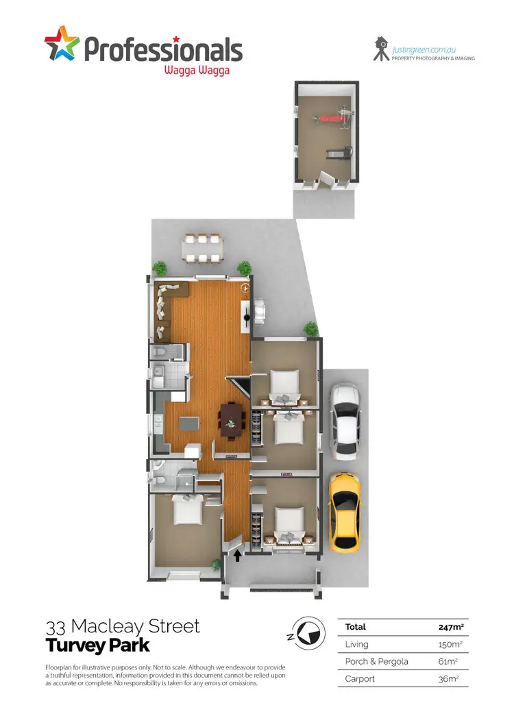 Floorplan of Homely house listing, 33 Macleay Street, Turvey Park NSW 2650