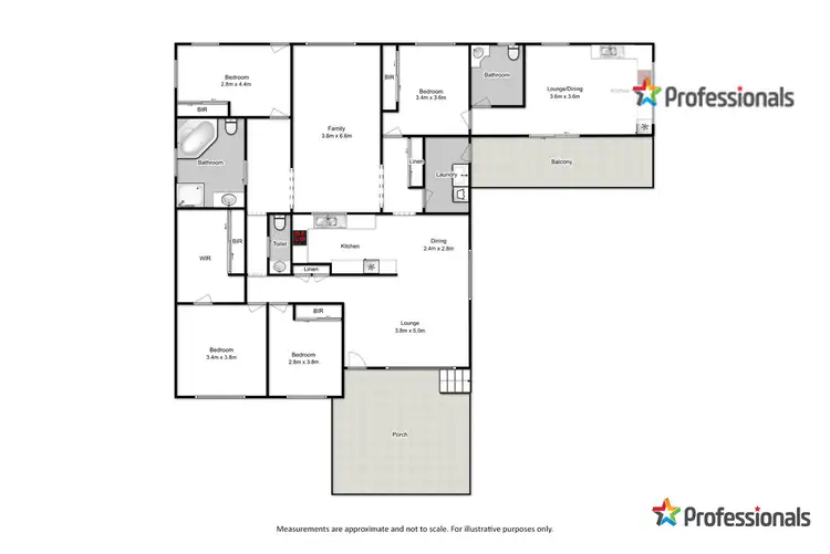 Floorplan of Homely house listing, 14 Stirling Place, Glenfield NSW 2167