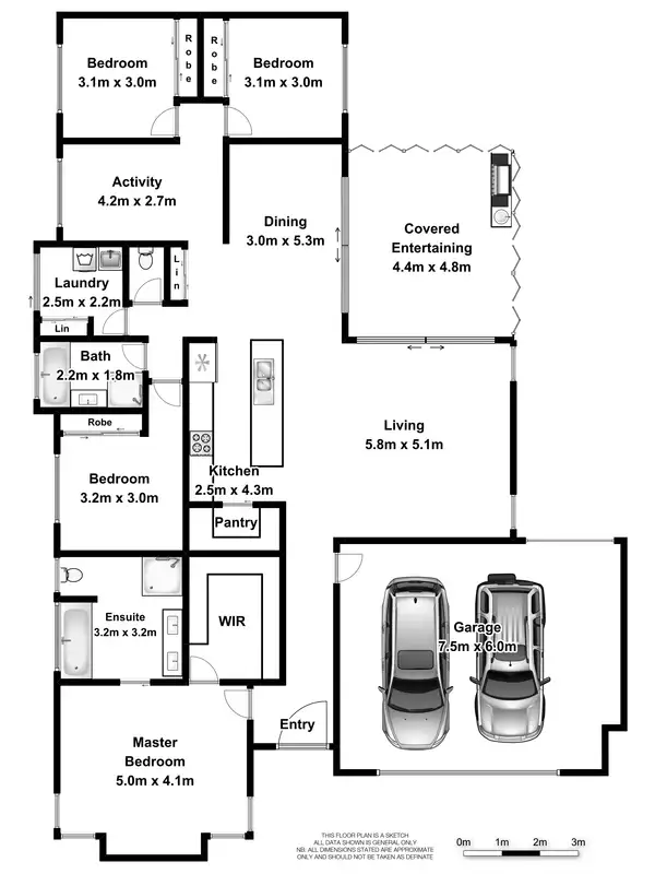 Floorplan of Homely house listing, 30 Ironbark Road, Ballina NSW 2478